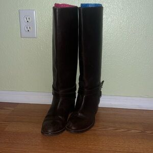 J. Crew riding boots brown leather women’s size 9.5